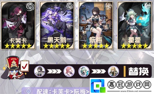 黑天鵝配隊推薦