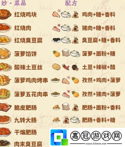 桃源深處有人家食來運轉菜譜