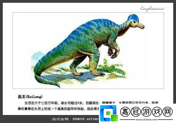 侏羅紀世界進化盔龍圖鑒-盔龍屬性介紹
