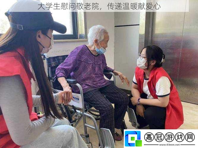 大學(xué)生慰問敬老院