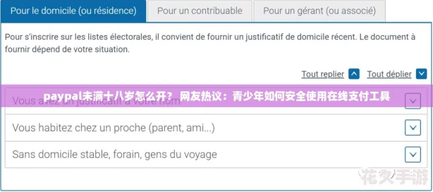 paypal未滿十八歲怎么開-友熱議：青少年如何安全使用在線支付工具