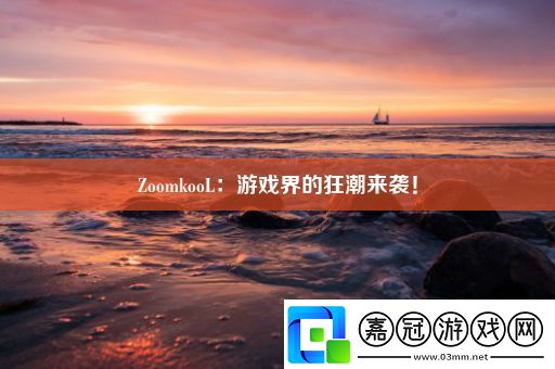 ZoomkooL：游戲界的狂潮來襲！