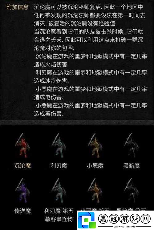 探索暗黑-3-沉淪魔族群的神秘世界：一份詳盡的研究指南