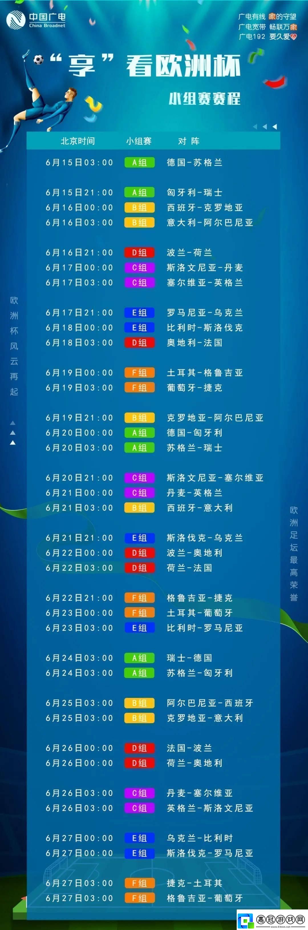 “歐耶！杯賽程2021賽表”狂想曲