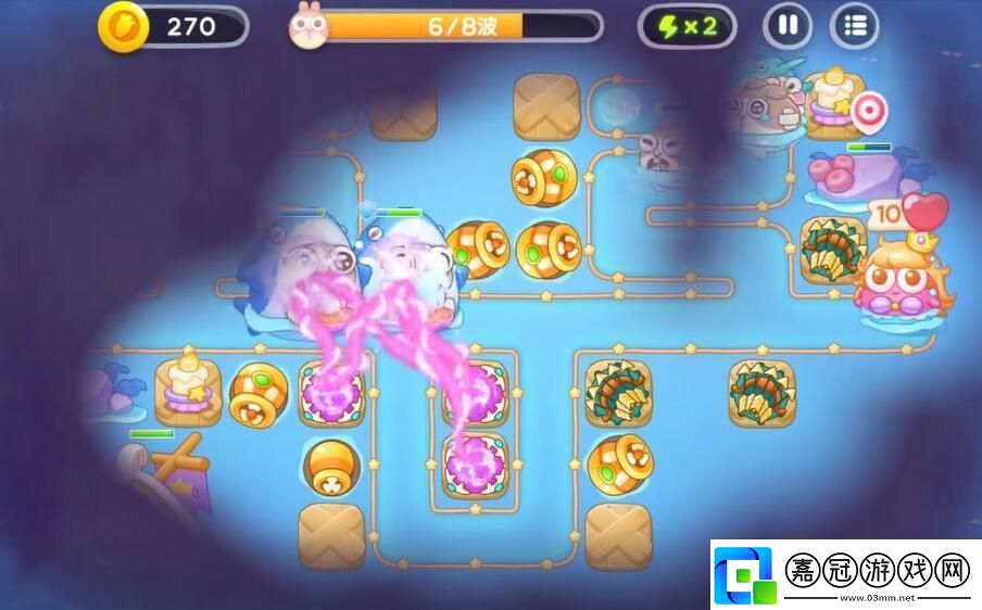 保衛(wèi)蘿卜4海的閨女第67關(guān)怎么通關(guān)