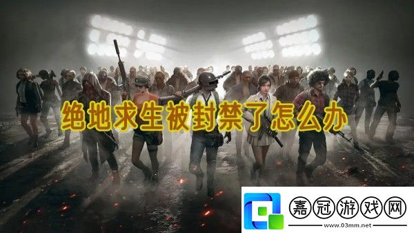 絕地求生被封禁了怎么解封