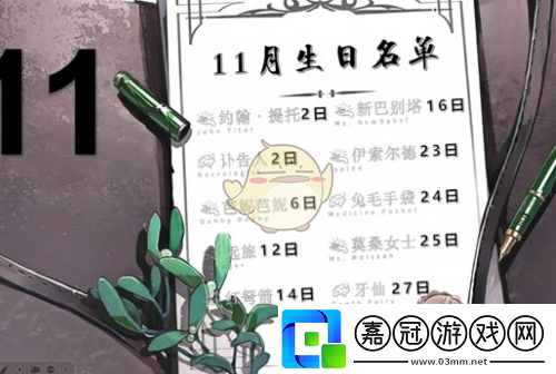 重返未來19999全部角色生日是什么時(shí)候