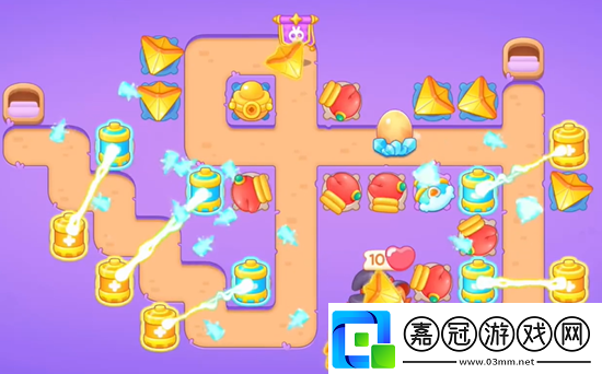 保衛(wèi)蘿卜4阿波與魔法寶藏第二關攻略！