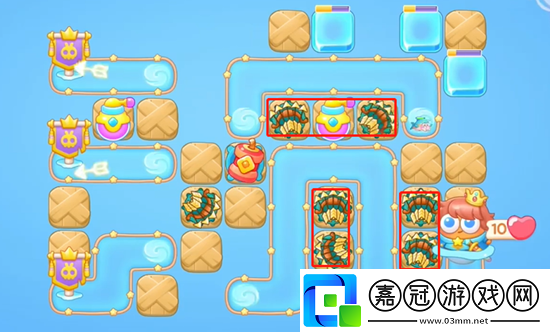 保衛蘿卜4海的閨女第28關攻略
