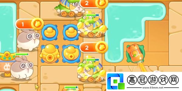 保衛(wèi)蘿卜4法老歸來第25關(guān)攻略