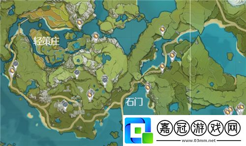 原神璃月山壁位置在哪