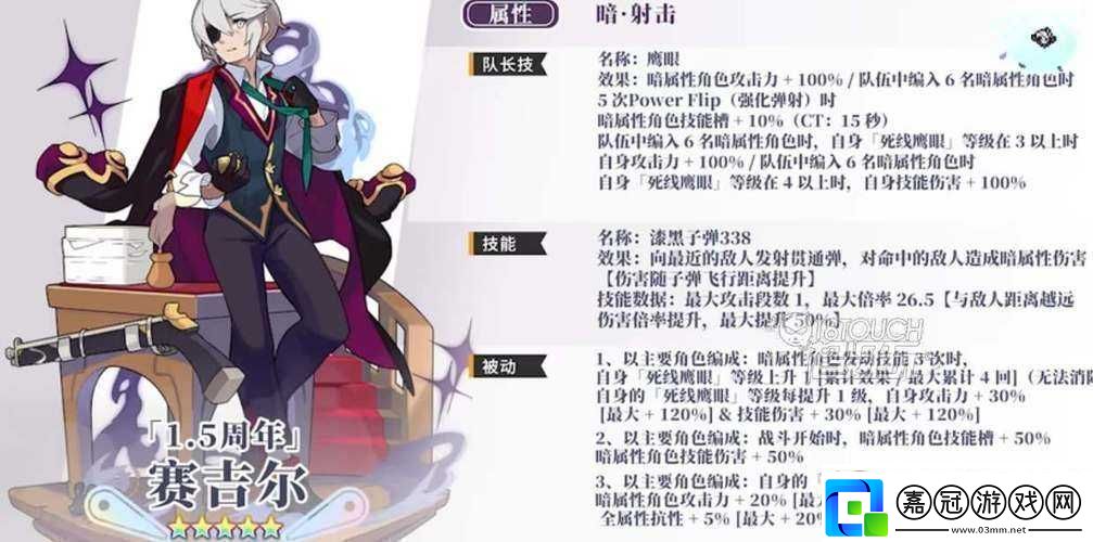 世界彈射物語(yǔ)賽吉爾角色全方位深度解析及高效配隊(duì)實(shí)戰(zhàn)攻略