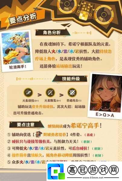 原神希諾寧體系陣容深度解析與攻略