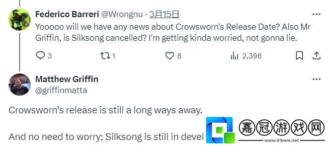 空洞騎士絲綢之歌發售日期仍成謎-粉絲不滿官方模糊回應-公布五年之后-開發商稱空洞騎士絲綢之歌仍在開發中