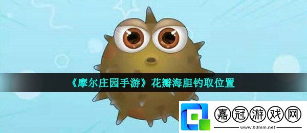 摩爾莊園手游花瓣海膽在哪