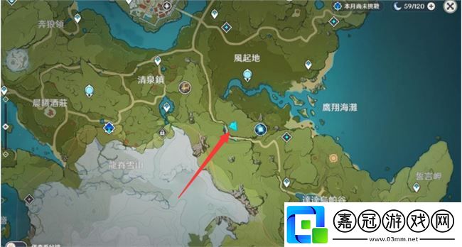 原神蒙德地靈龕哪里有