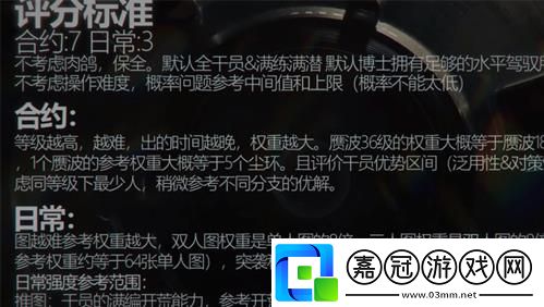明日方舟六星干員強度排行榜