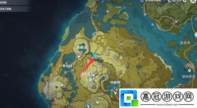 原神蒙德地靈龕哪里有