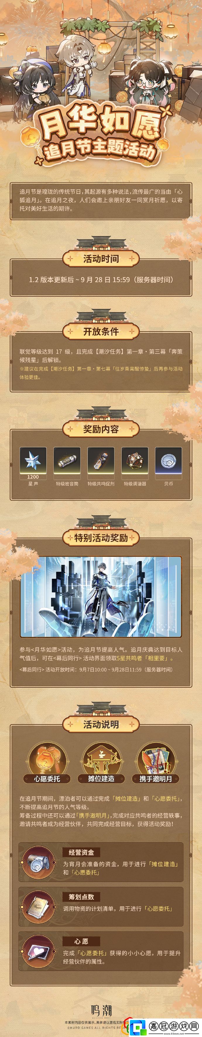 月華如愿活動介紹以提升自己的綜合戰(zhàn)斗能力
