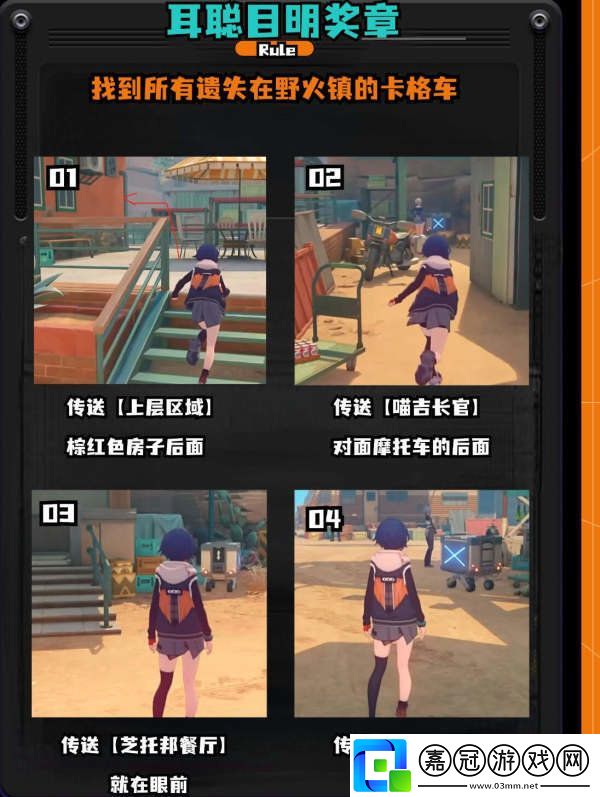 絕區零1.2野火鎮喵吉獎章位置分享