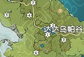 原神達達烏帕谷風神瞳在哪