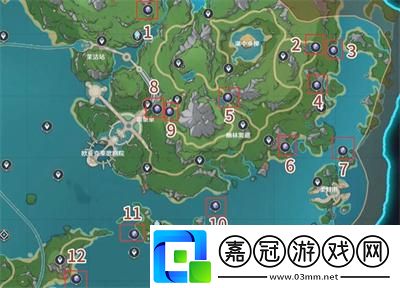 原神4.2勢能球解謎位置介紹-原神4.2勢能球解謎在哪里