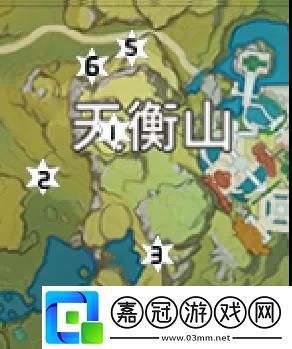 原神天衡山巖神瞳在哪