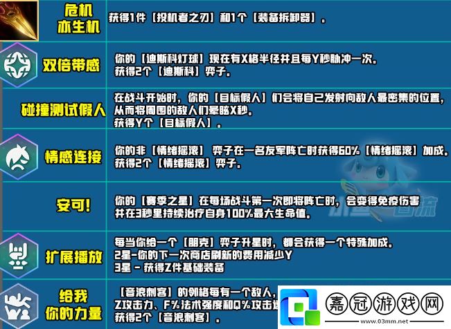 云頂之弈s10新增符文匯總