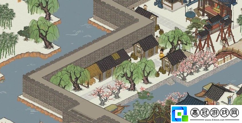 江南百景圖全綠布局怎么弄