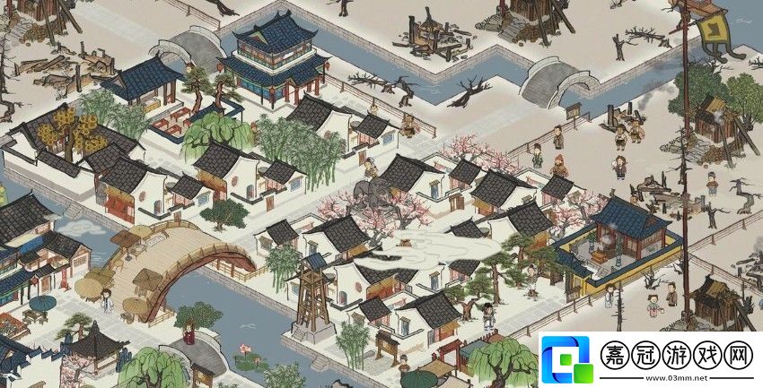 江南百景圖全綠布局怎么弄