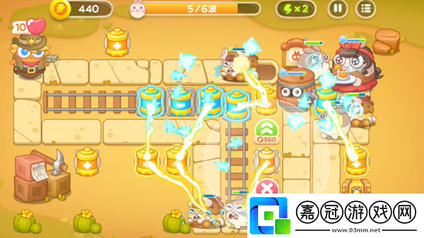 保衛蘿卜4波仔很忙第22關攻略