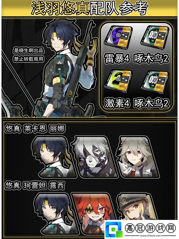 絕區(qū)零淺羽悠真隊伍搭配