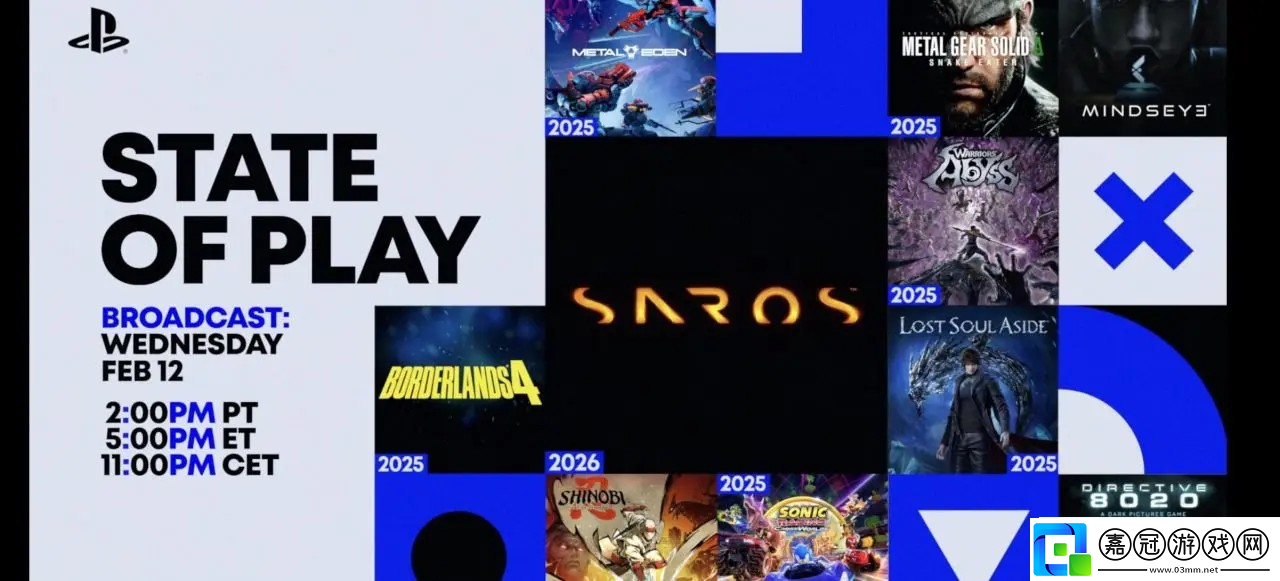 索尼2月份State-of-Play發布會最全匯總-索尼發布會2025