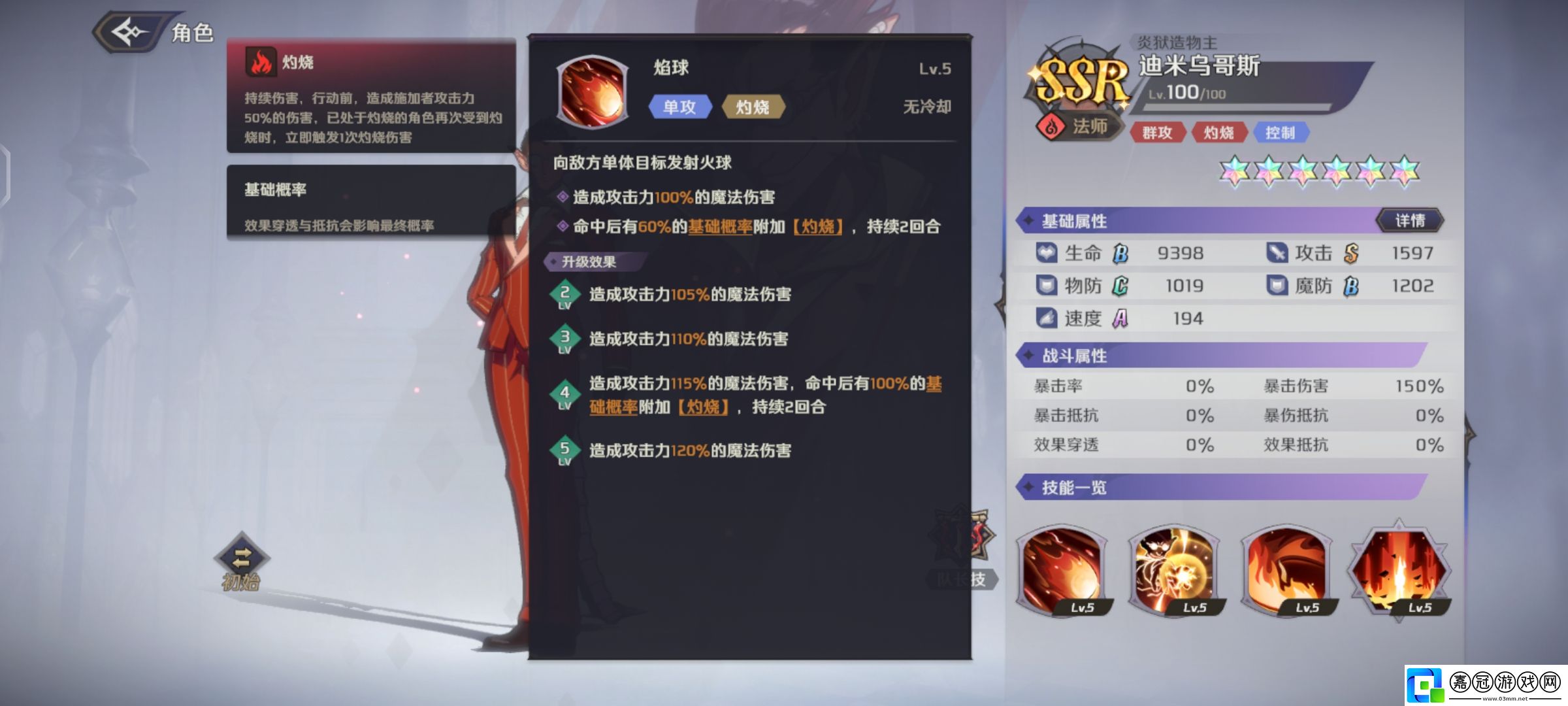 納薩力克之王迪米烏哥斯強度一覽