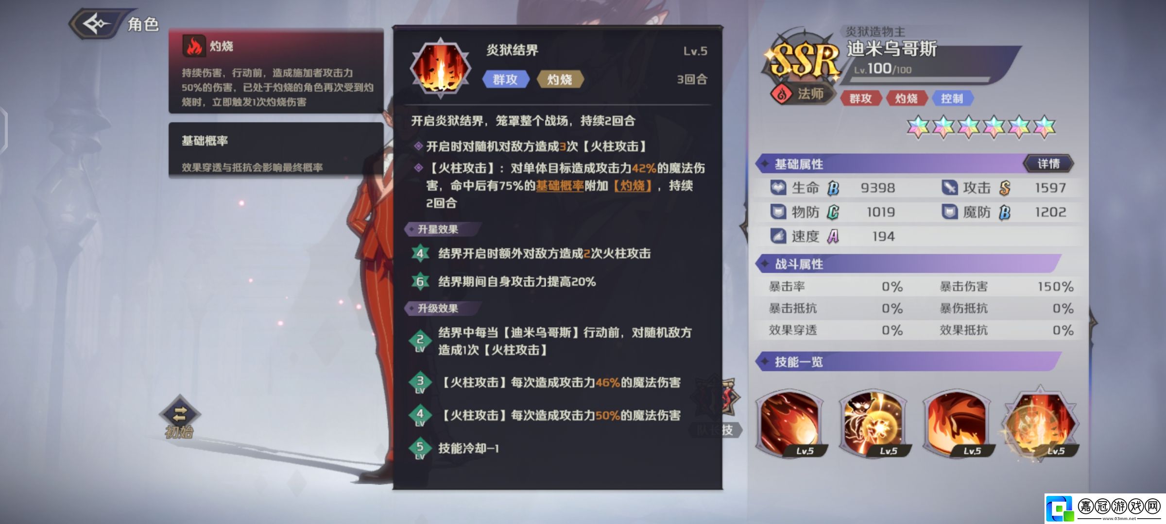 納薩力克之王迪米烏哥斯強度一覽