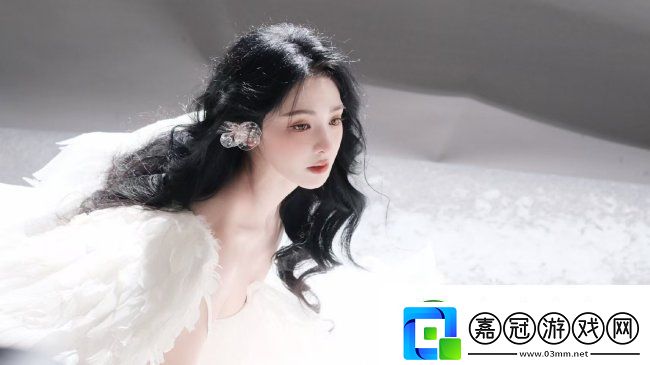 彭小苒穿白色紗裙似天使雪膚烏發清純動人