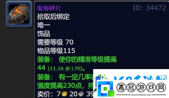 魔獸世界恥辱碎片盜賊好用嗎