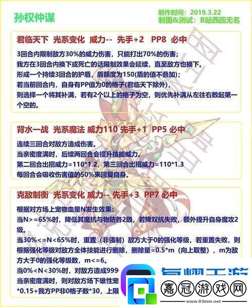 洛克王國中孫權仲謀性格該如何選擇-揭秘資源管理的藝術！