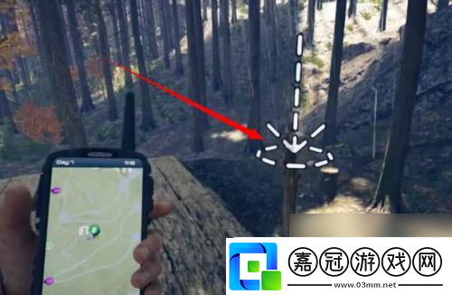 森林之子怎么放置gps