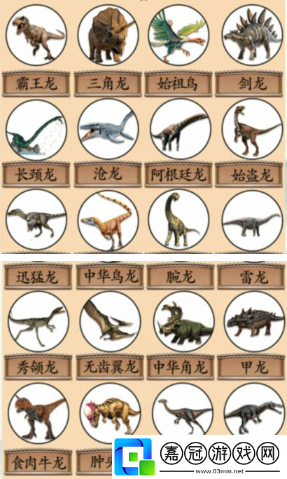 侏羅紀時代攻略