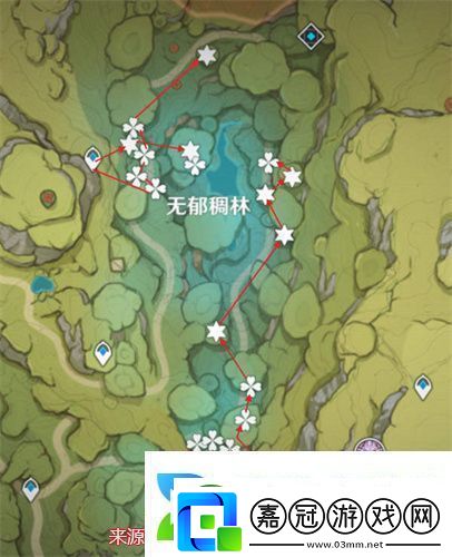 原神樹王圣體菇采集點