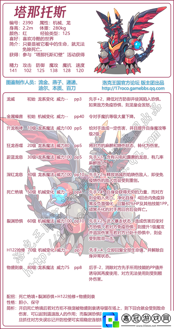 塔那托斯技能搭配推薦