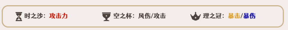 原神魈圣遺物怎么搭配