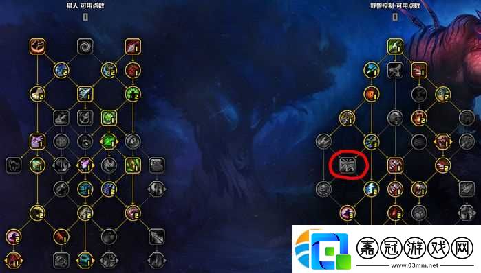 wow10.0獸王獵單體輸出天賦加點和輸出手法