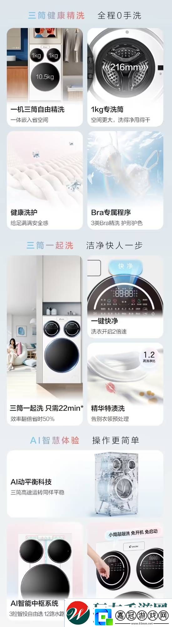 國(guó)補(bǔ)后3999元！海爾全球首款懶人洗衣機(jī)預(yù)售