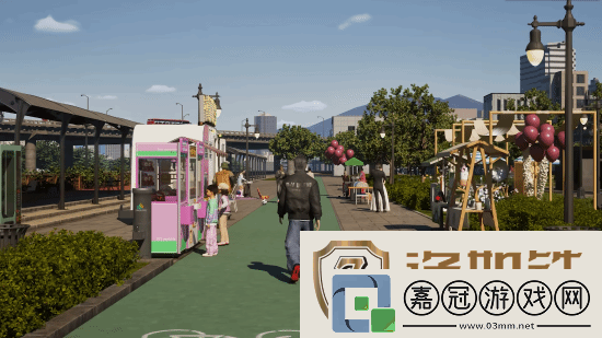 “韓版模擬人生”inZOI城市漫步展示