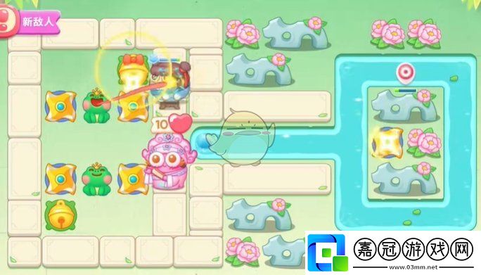 保衛蘿卜4梁波波與祝秋秋第23關怎么過