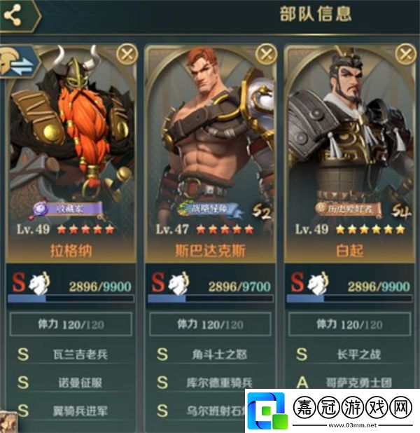 文明與征服天命拉格納突擊隊搭配攻略