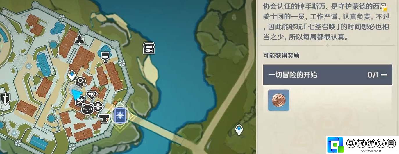 原神蒙德牌手斯萬通過方法