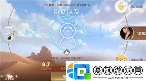 王者榮耀臥底隊友什么意思